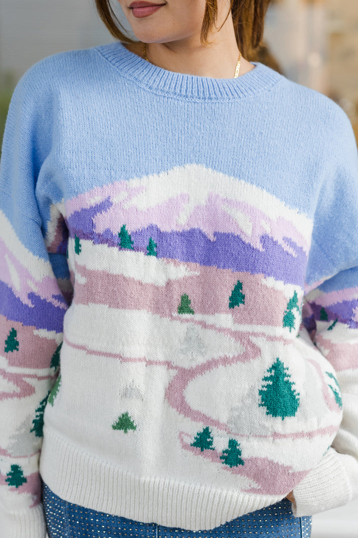 The Snow Mountain Graphic Sweater