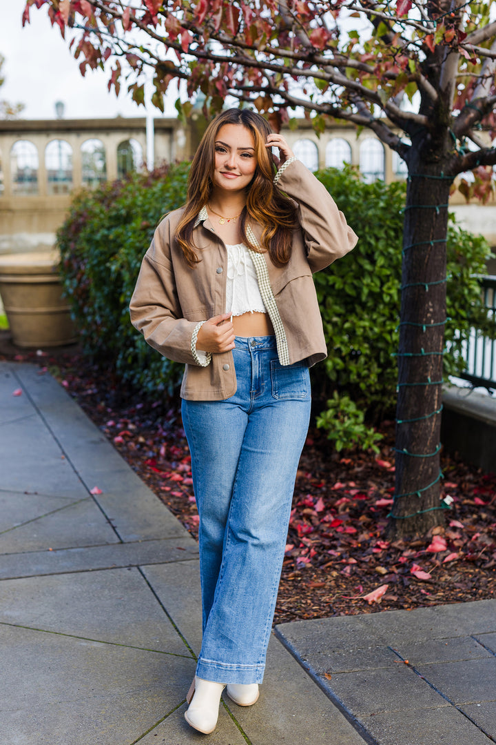 The Country Side Cream Barn Jacket