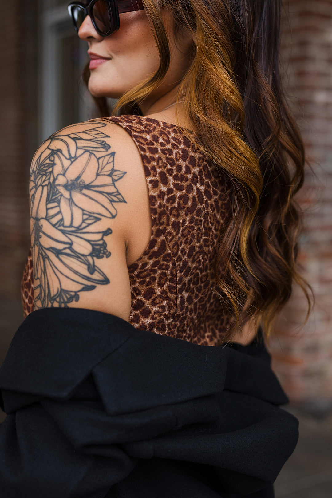 The Wild One Animal Print Mini Dress