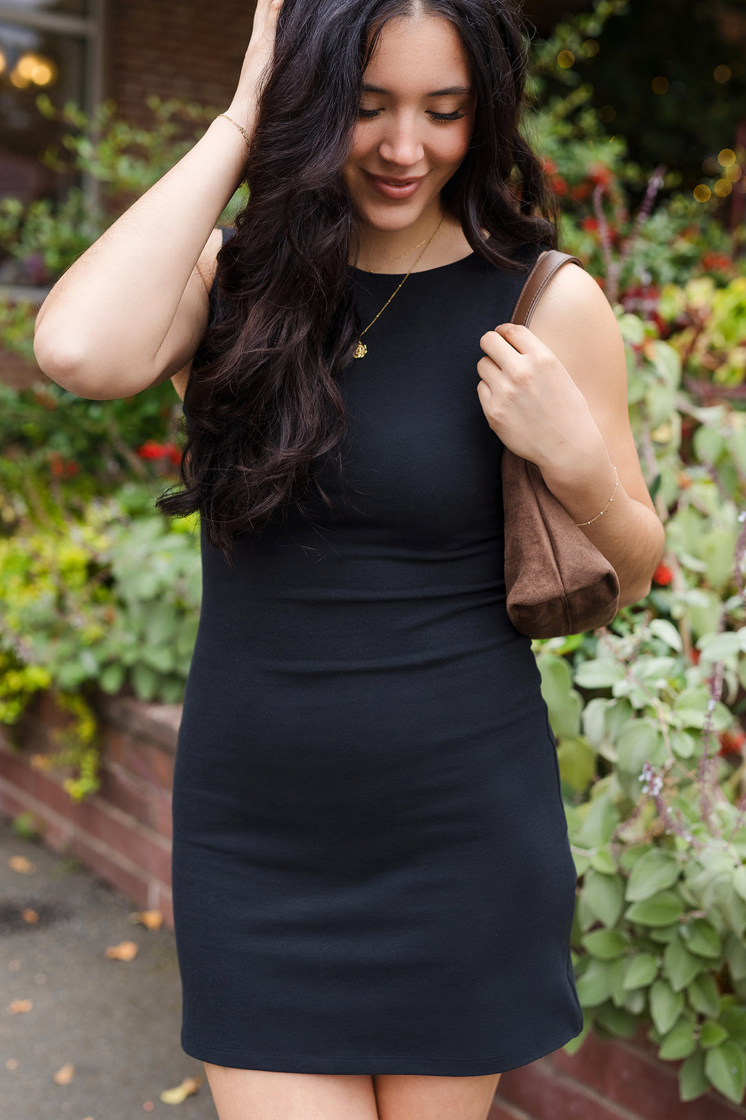 The Nikki High Neck Mini Dress