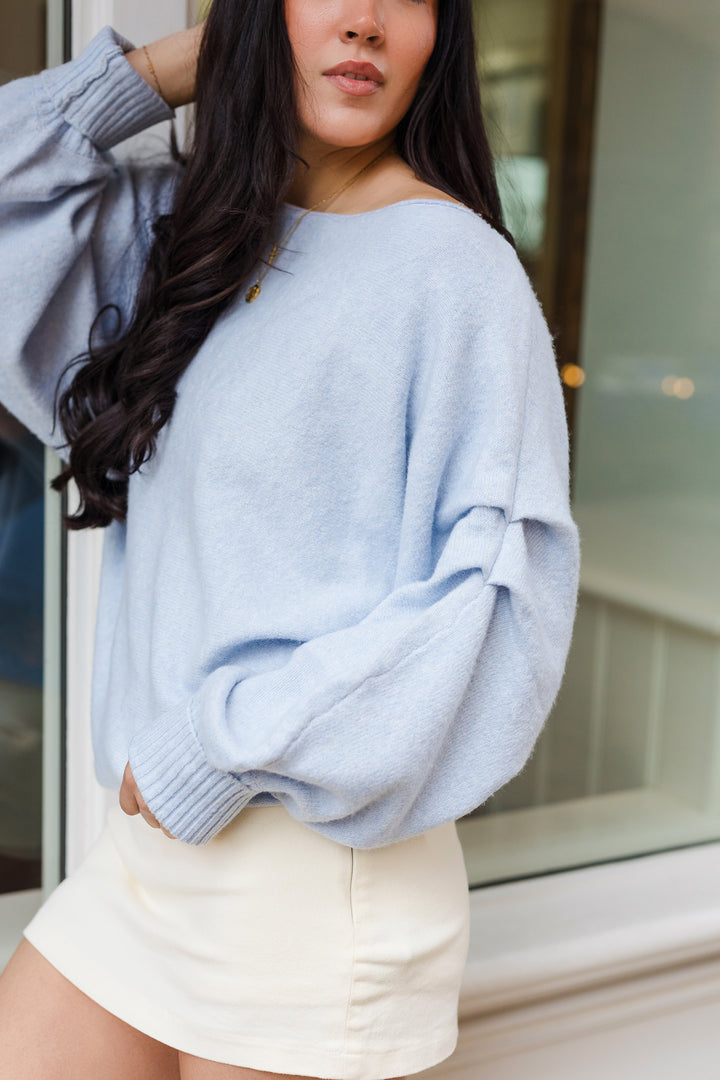The Mountain Mist Soft Off The Shoulder Sweater