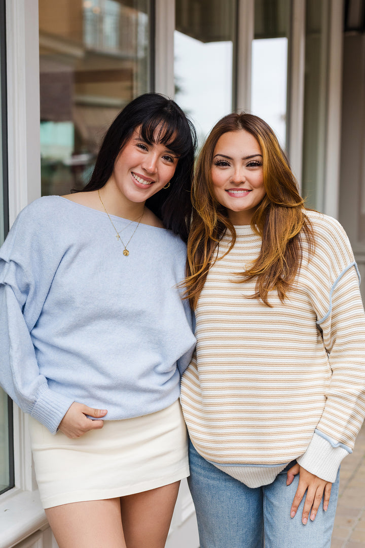 The Mountain Mist Soft Off The Shoulder Sweater