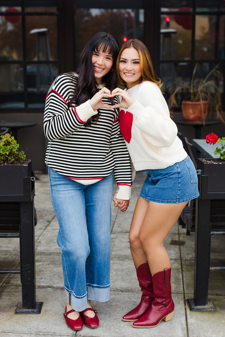 The All Heart Cropped Sweater