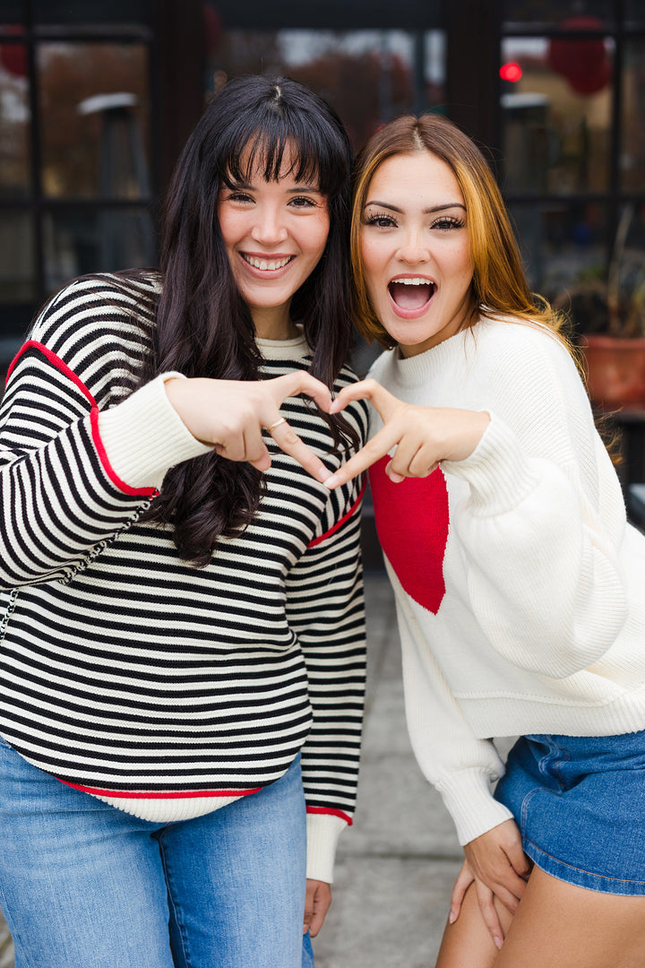 The All Heart Cropped Sweater