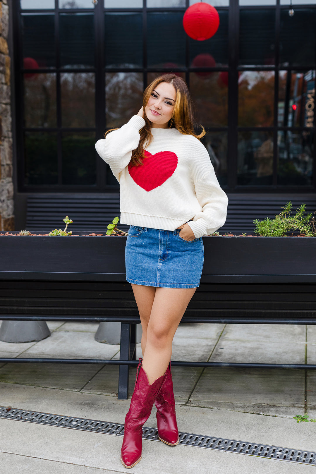 The All Heart Cropped Sweater