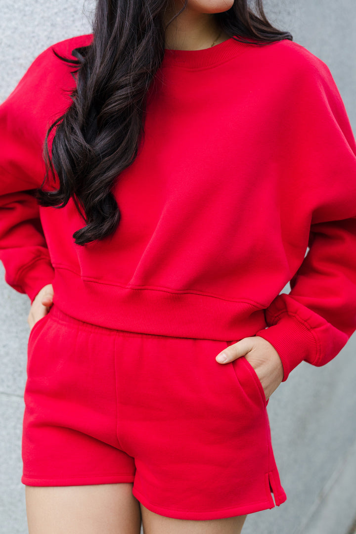 The Core Cozy Fleece Micro Sweatshorts