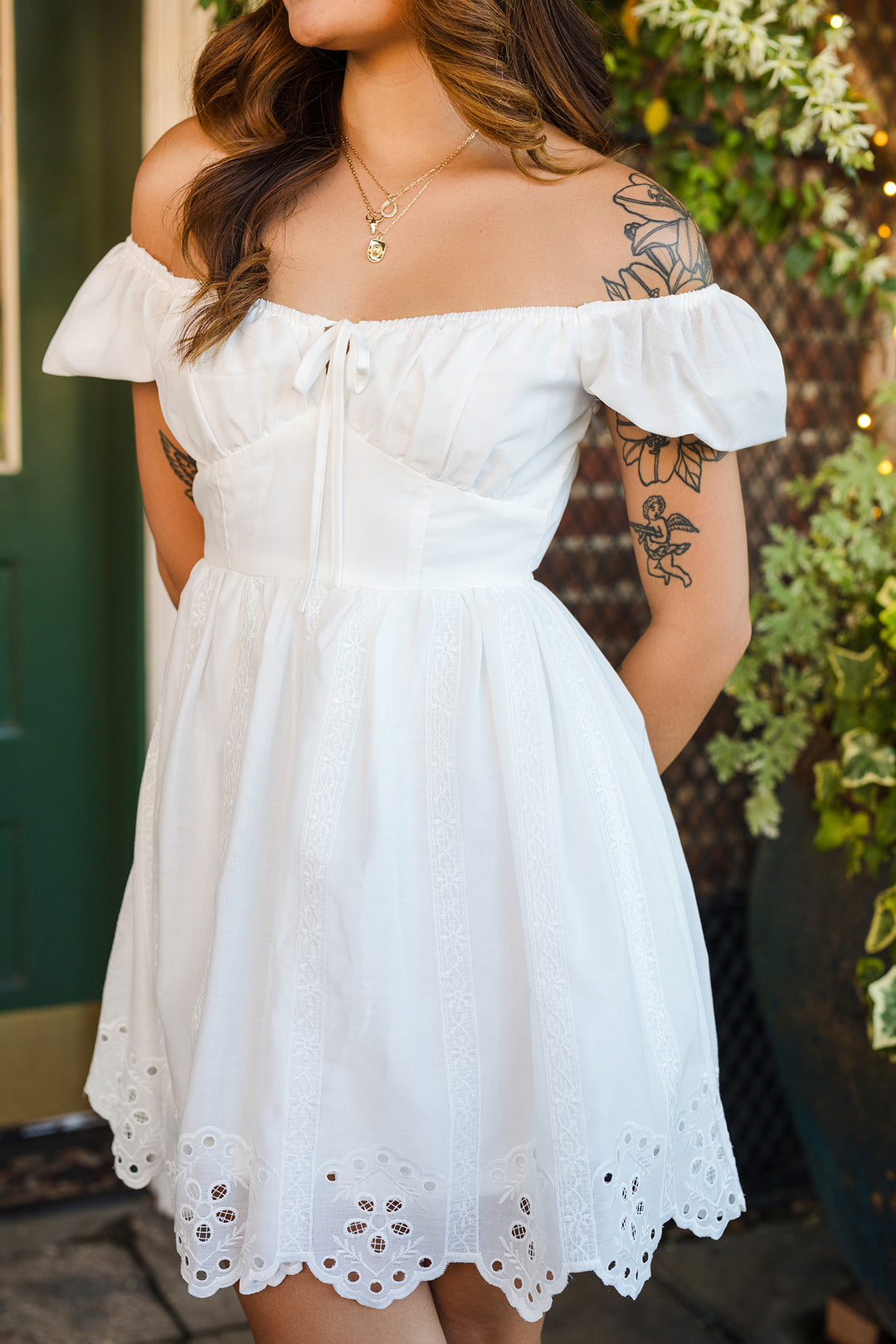 The Maybe Baby Corset Mini Dress