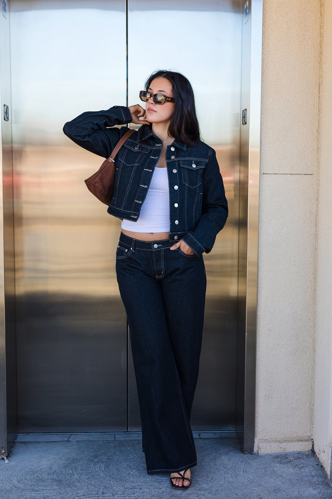 The Charlie Dark Denim Straight Leg Jeans