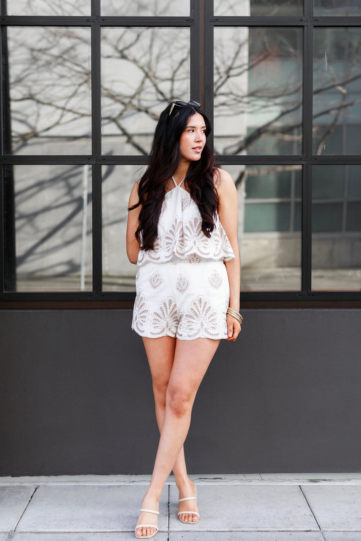 The Sand & Sun Halter Romper