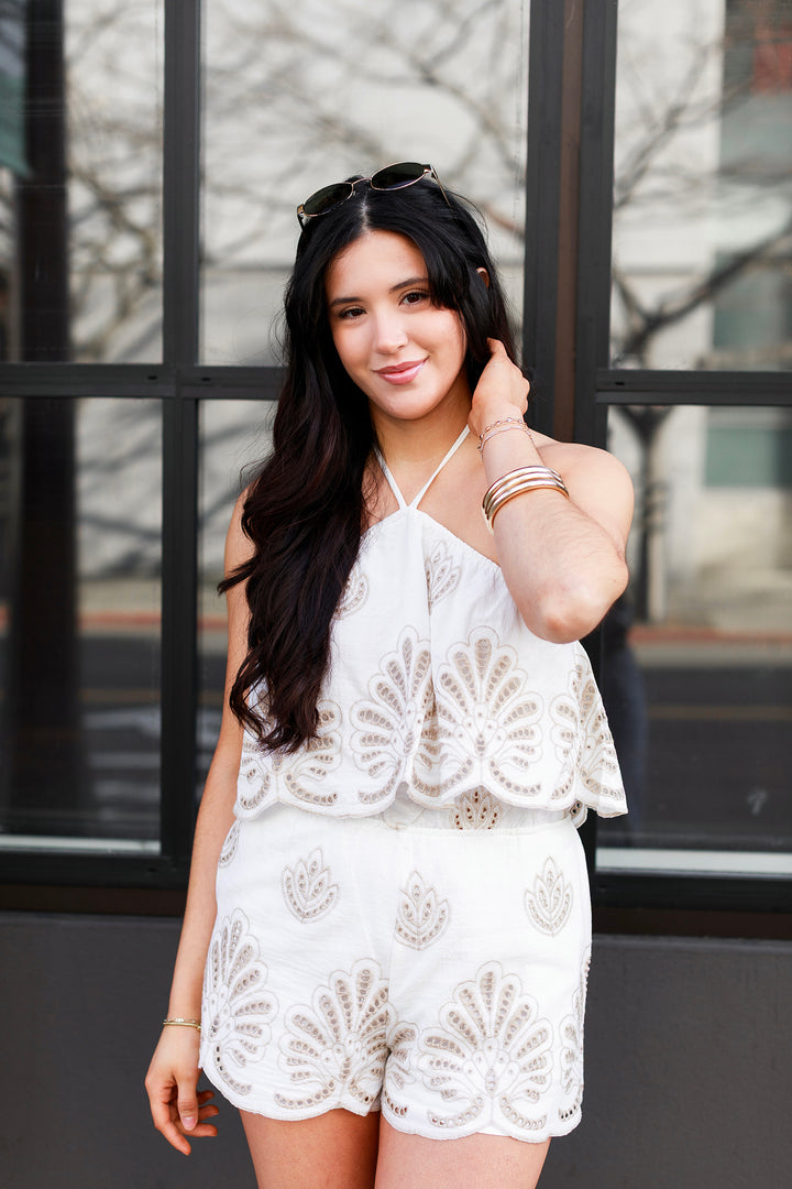 The Sand & Sun Halter Romper