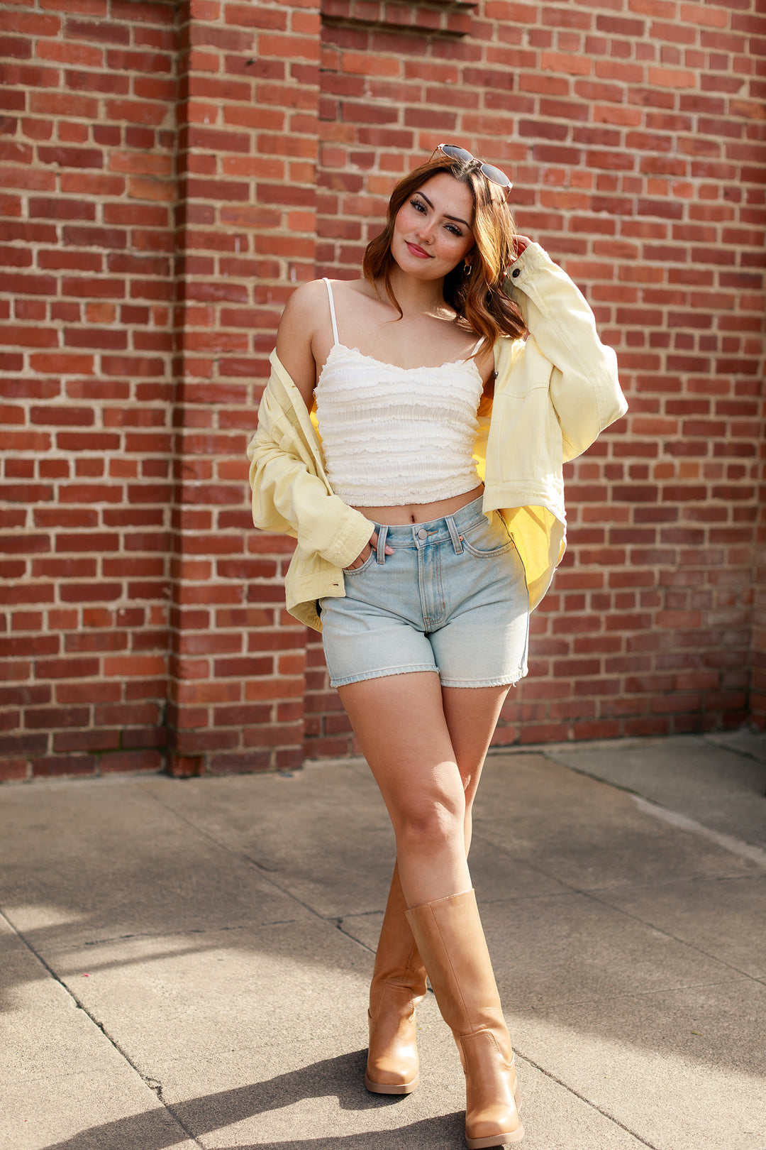 The Wildflower Ruffle Cami Top