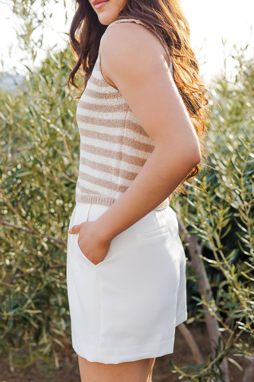 The Cream of the Crop Pleated Shorts Shoppe Twelve The Cream of the Crop Pleated Shorts Shoppe Twelve