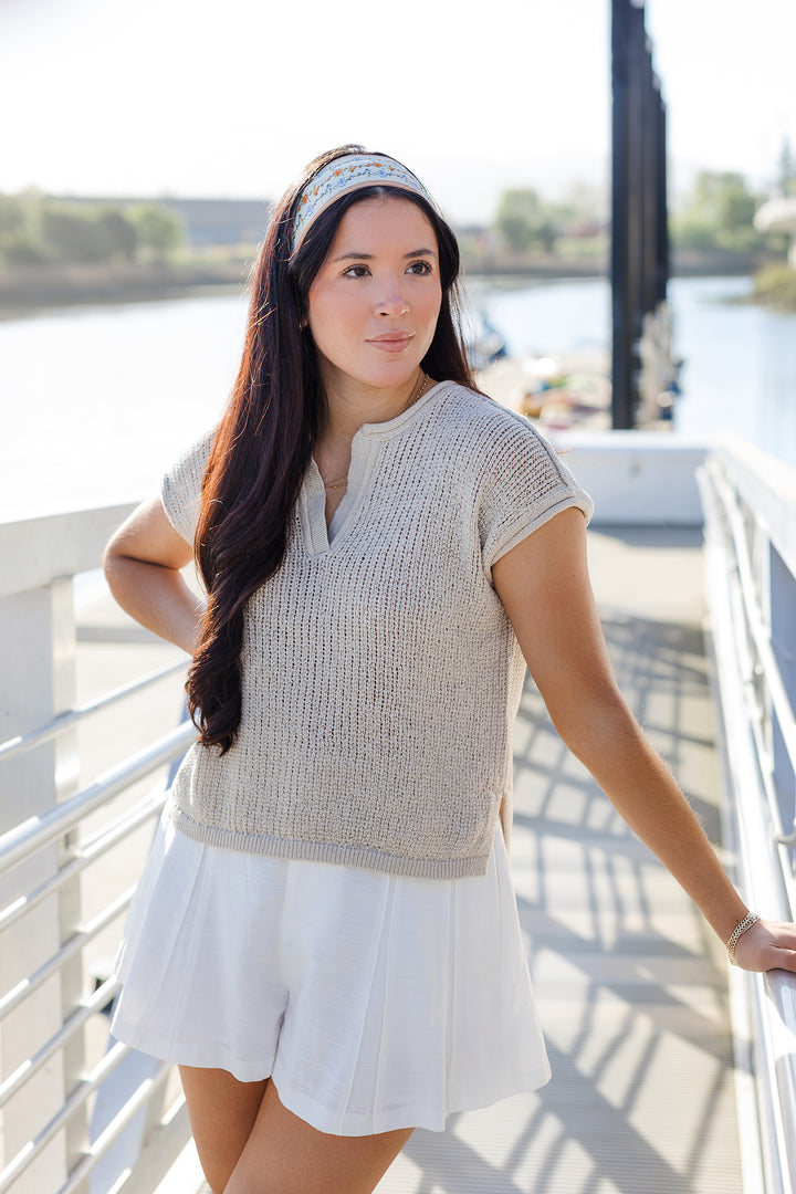 The Shoreline Knit Top