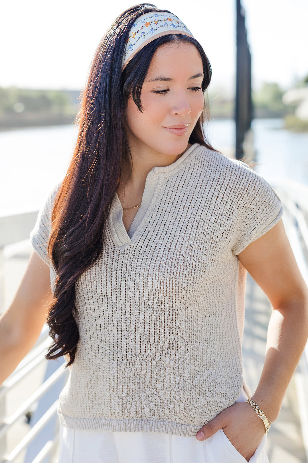 The Shoreline Knit Top