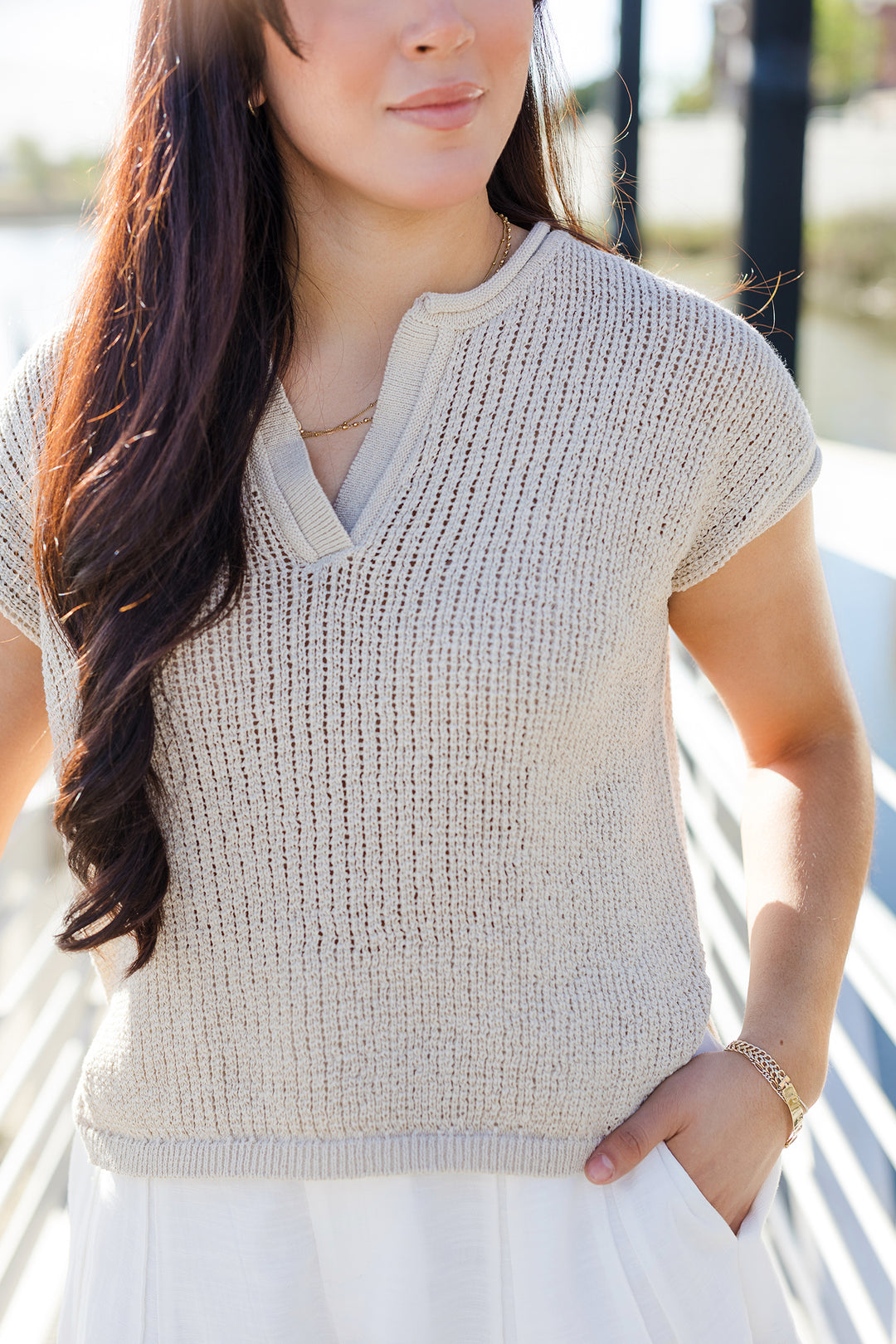 The Shoreline Knit Top