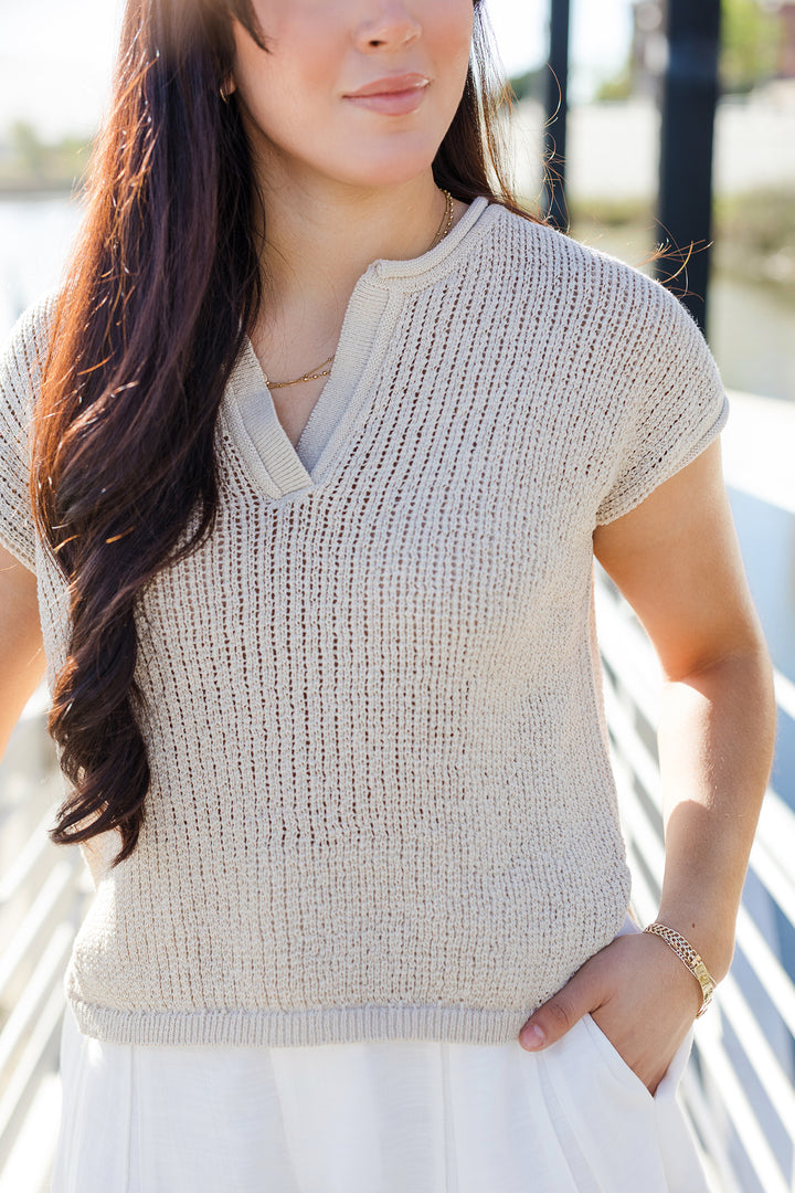 The Shoreline Knit Top