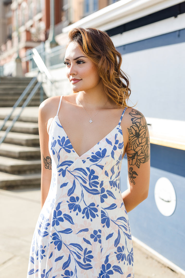 The Flirt in Full Bloom Maxi Dress