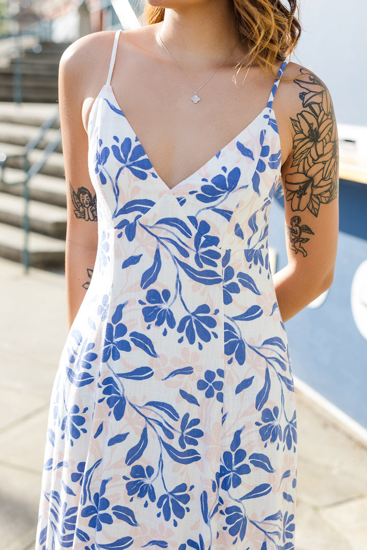 The Flirt in Full Bloom Maxi Dress