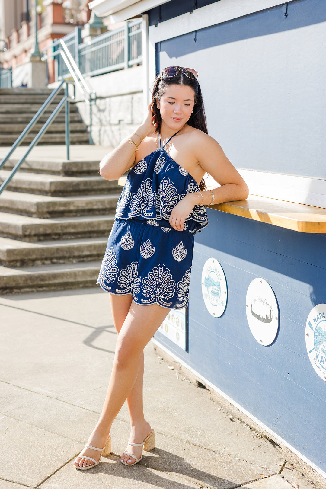 The Sand & Sun Halter Romper