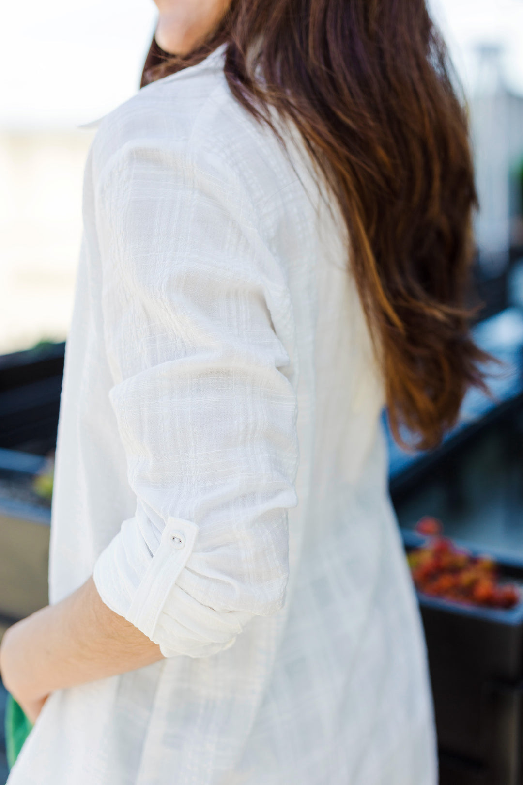 The Feeling Good Long Sleeve Button Down Blouse
