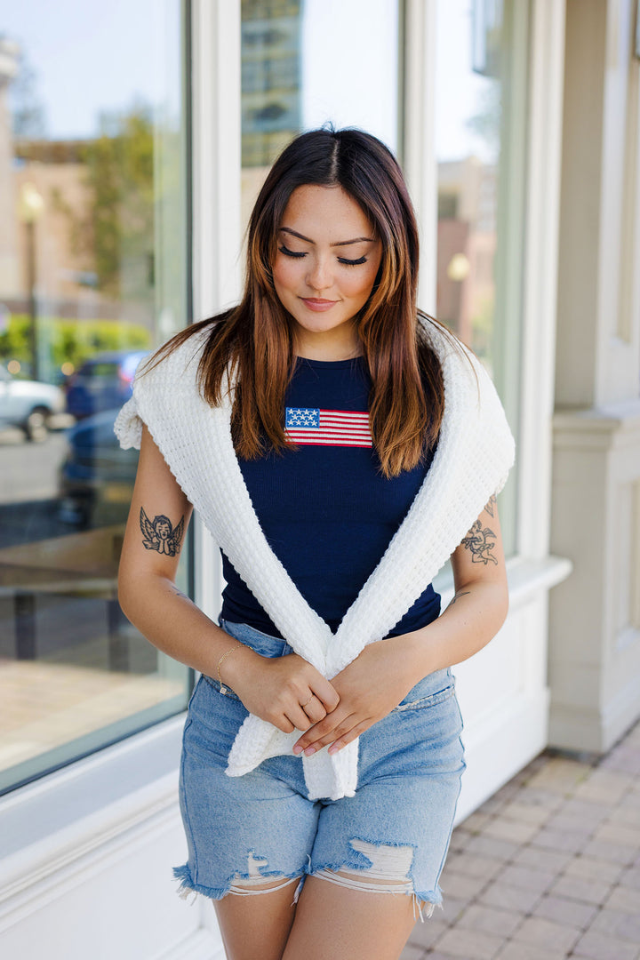The Red, White, & You Graphic Tee