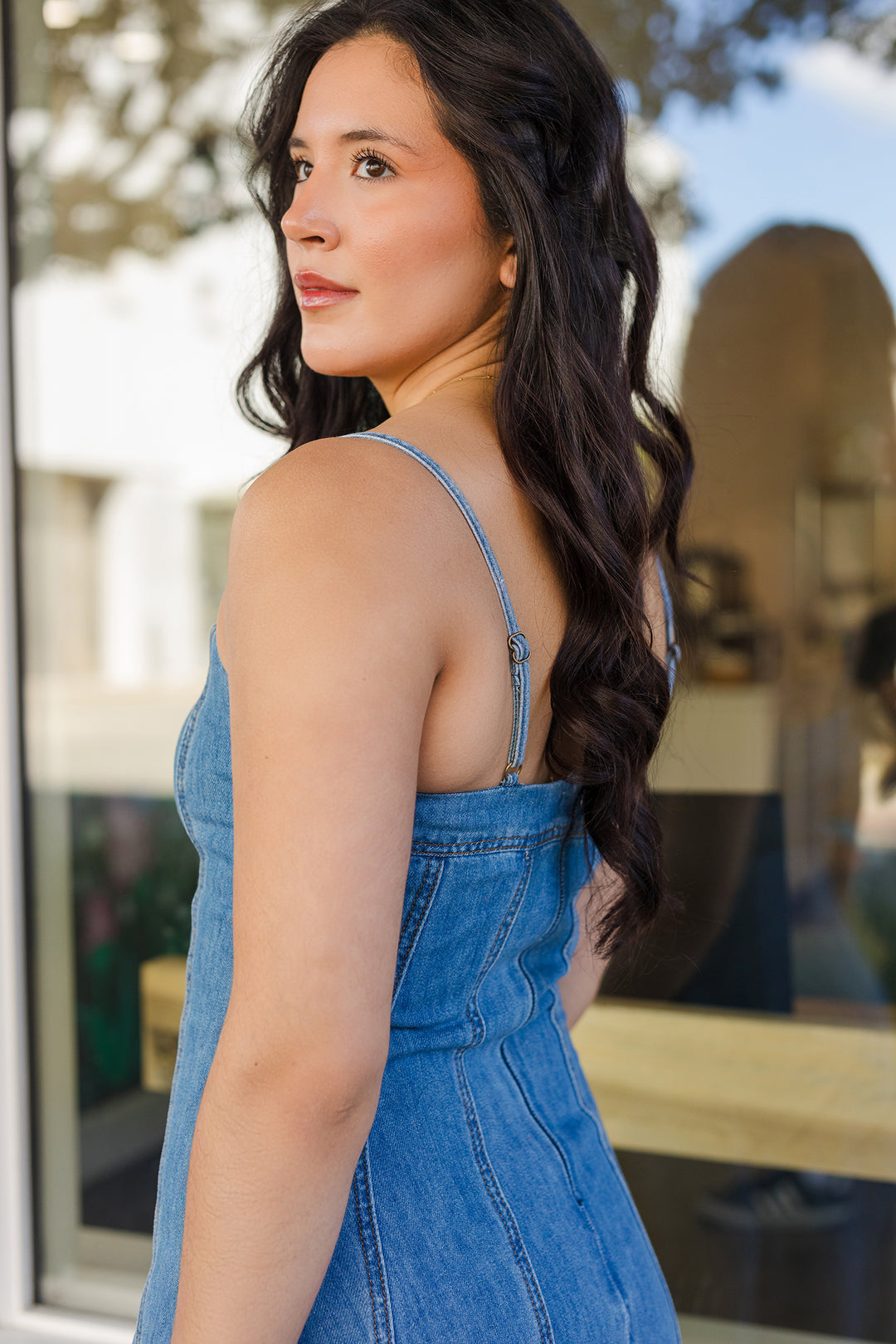 The Farmers Market Paneled Maxi Dress