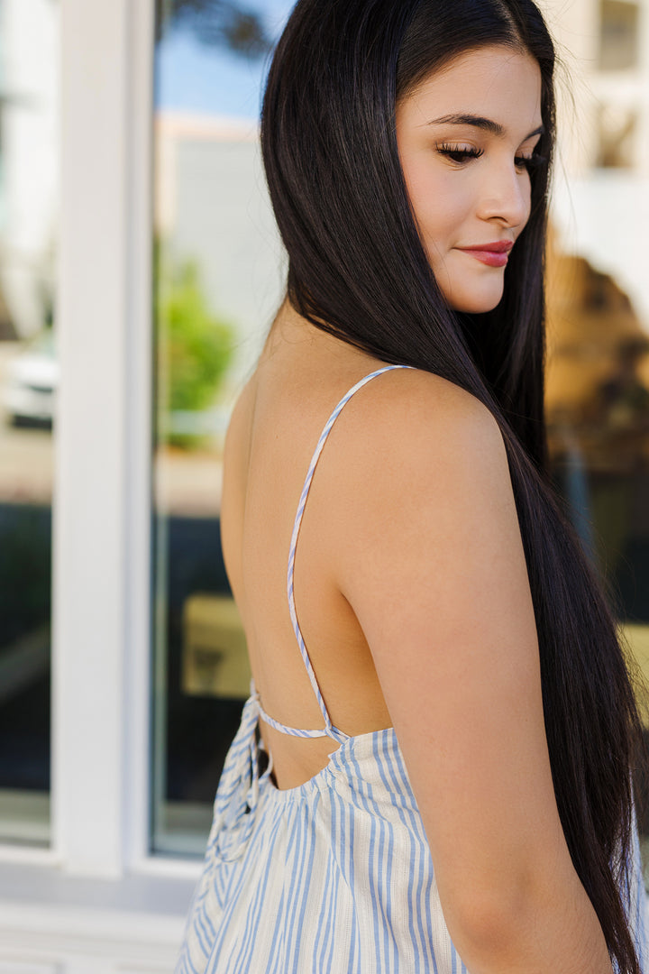 The Salt Air Open Back Maxi Dress