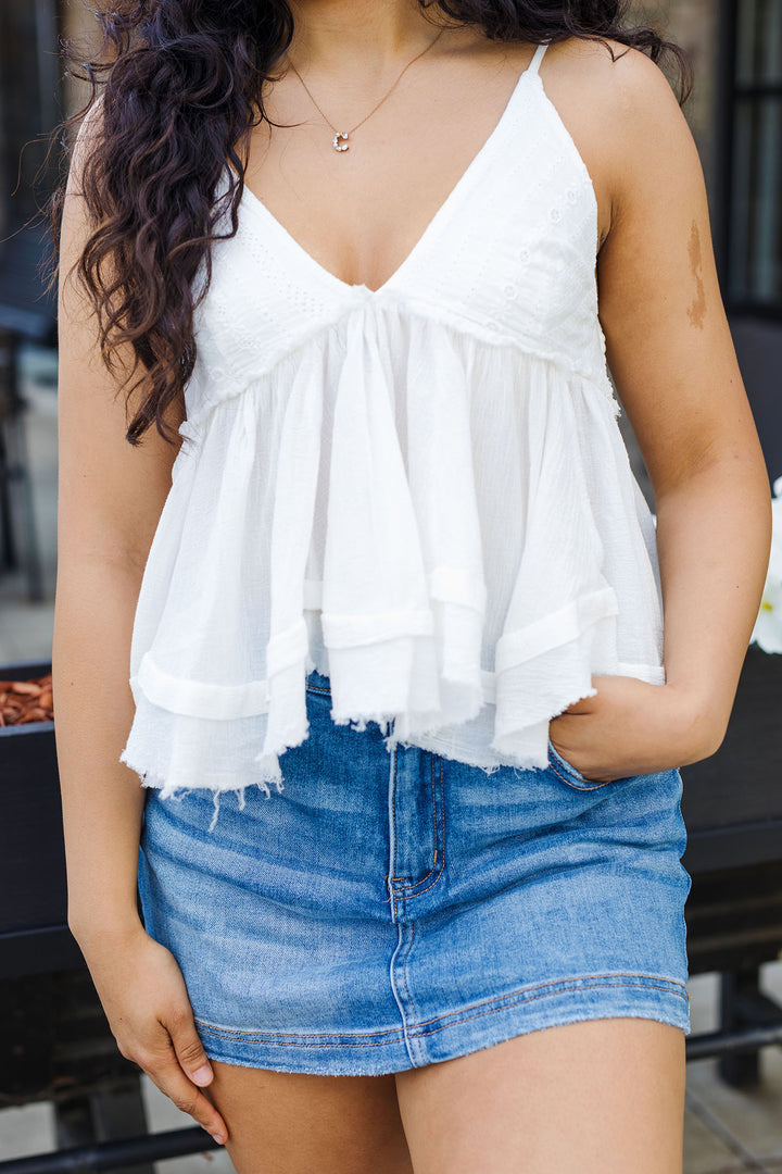 The Bare Maximum Asymmetrical Tank Top
