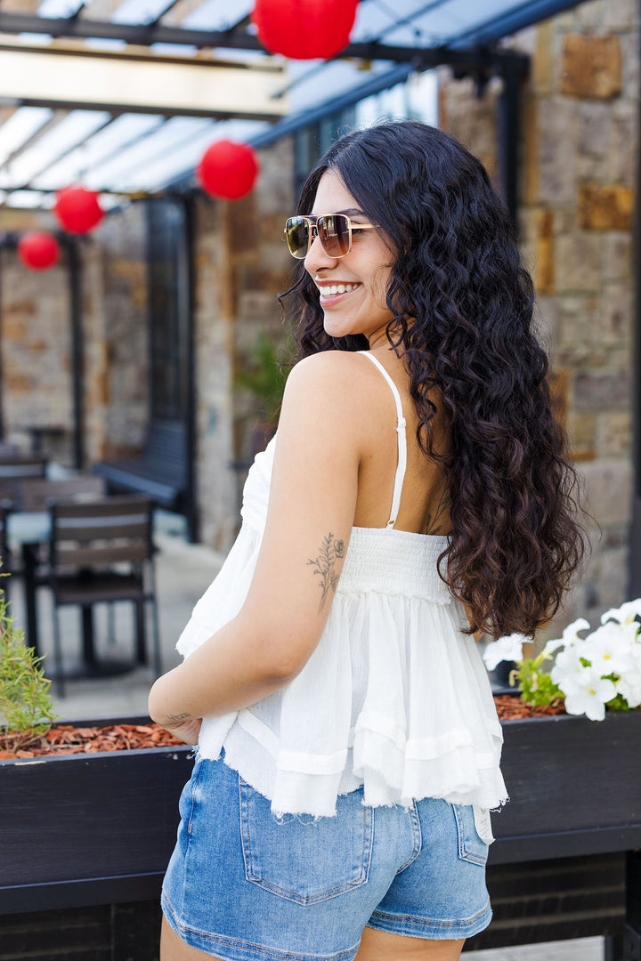The Bare Maximum Asymmetrical Tank Top