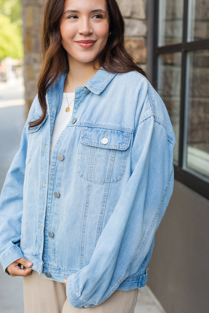 The Josie Oversized Denim Jacket