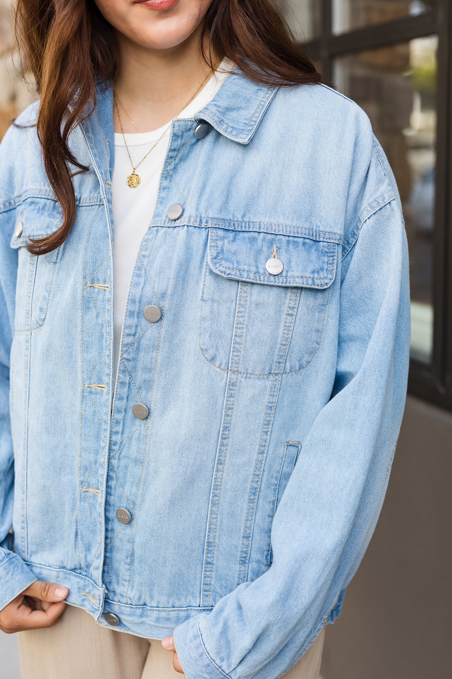 【正規品】Bibiy JOSIE DENIM JACKET JOSIE DENIM JACKET bibiy デニムジャケット