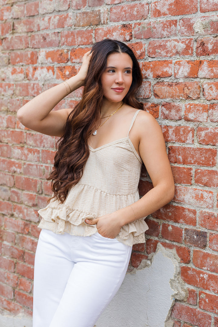 The Ruffle and Ready Tiered Tank Top