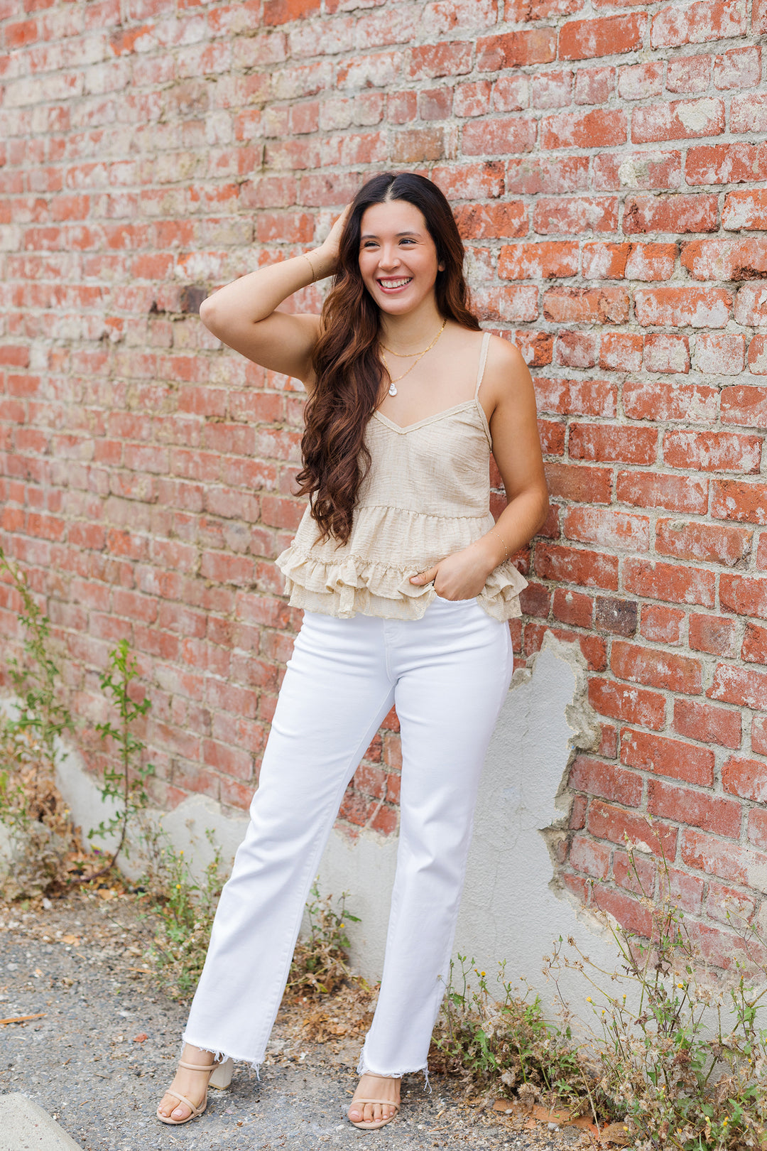 The Ruffle and Ready Tiered Tank Top
