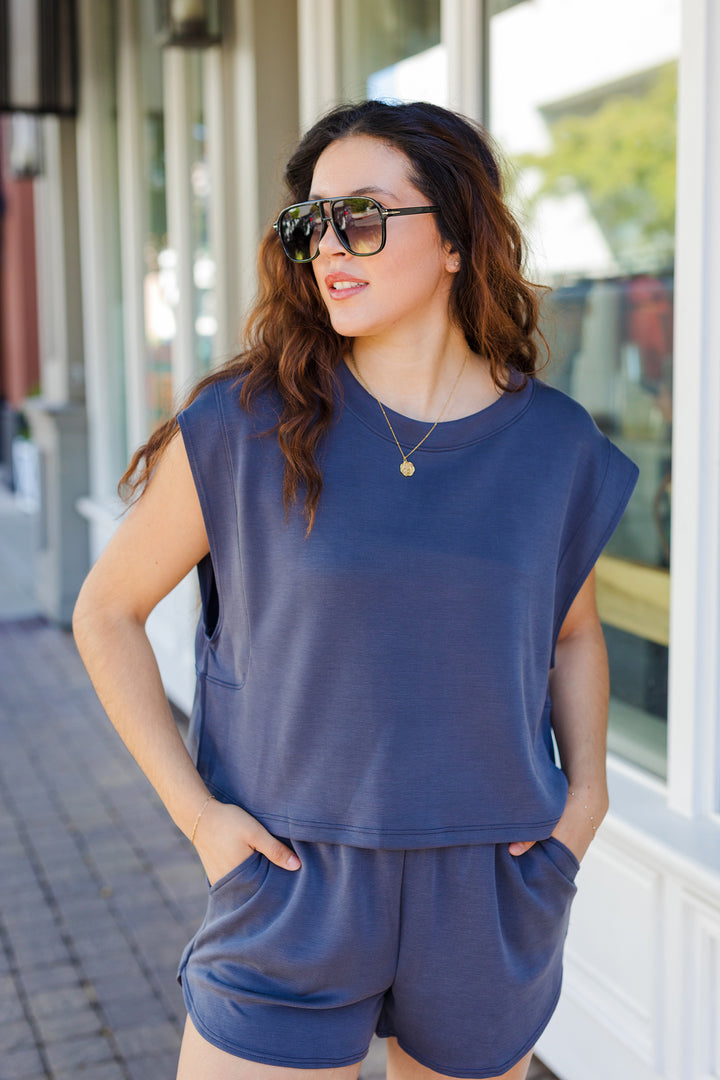 The On the Dot Short Sleeve Top