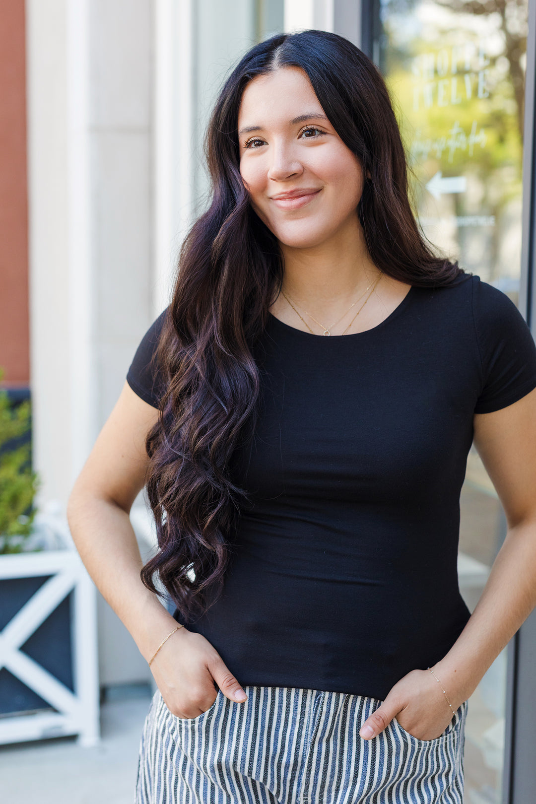 The Double Layer Basic Top