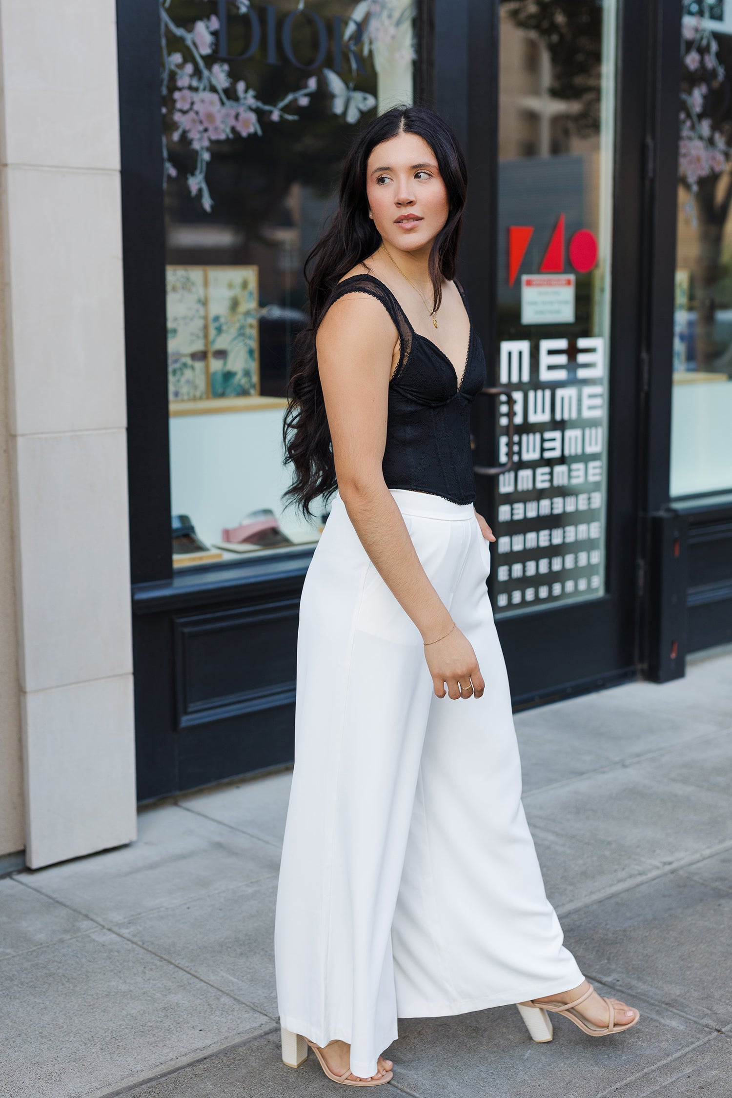 The Clocking You White Wide Leg Pants – Shoppe Twelve