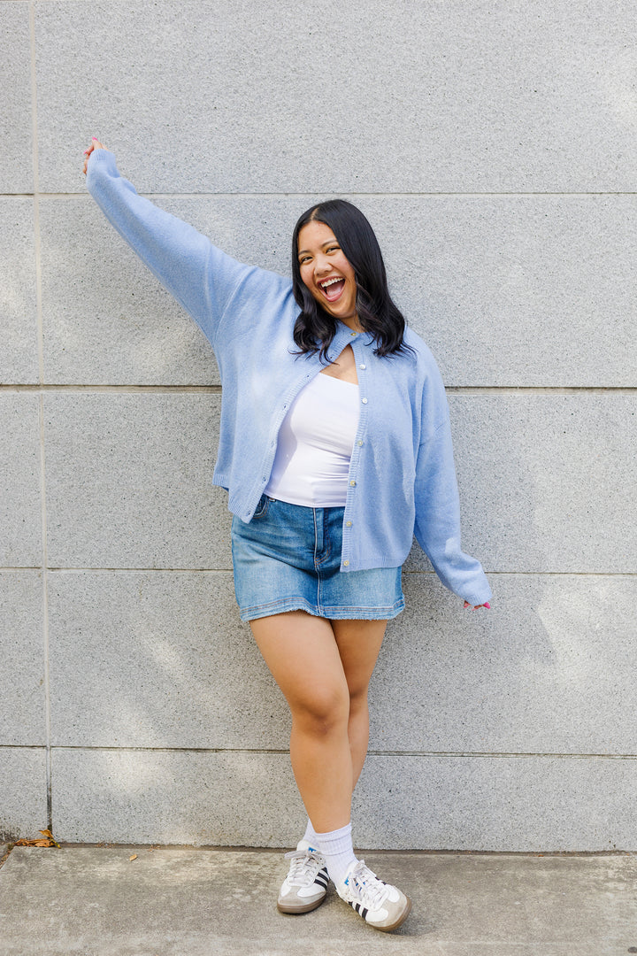 The Junie Oversized Soft Cardigan Sweater