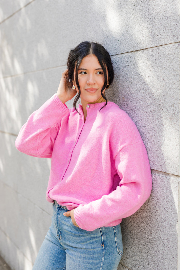 The Junie Oversized Soft Cardigan Sweater