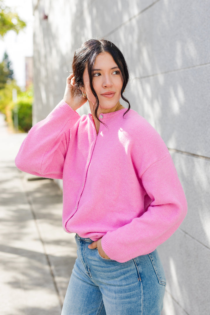 The Junie Oversized Soft Cardigan Sweater