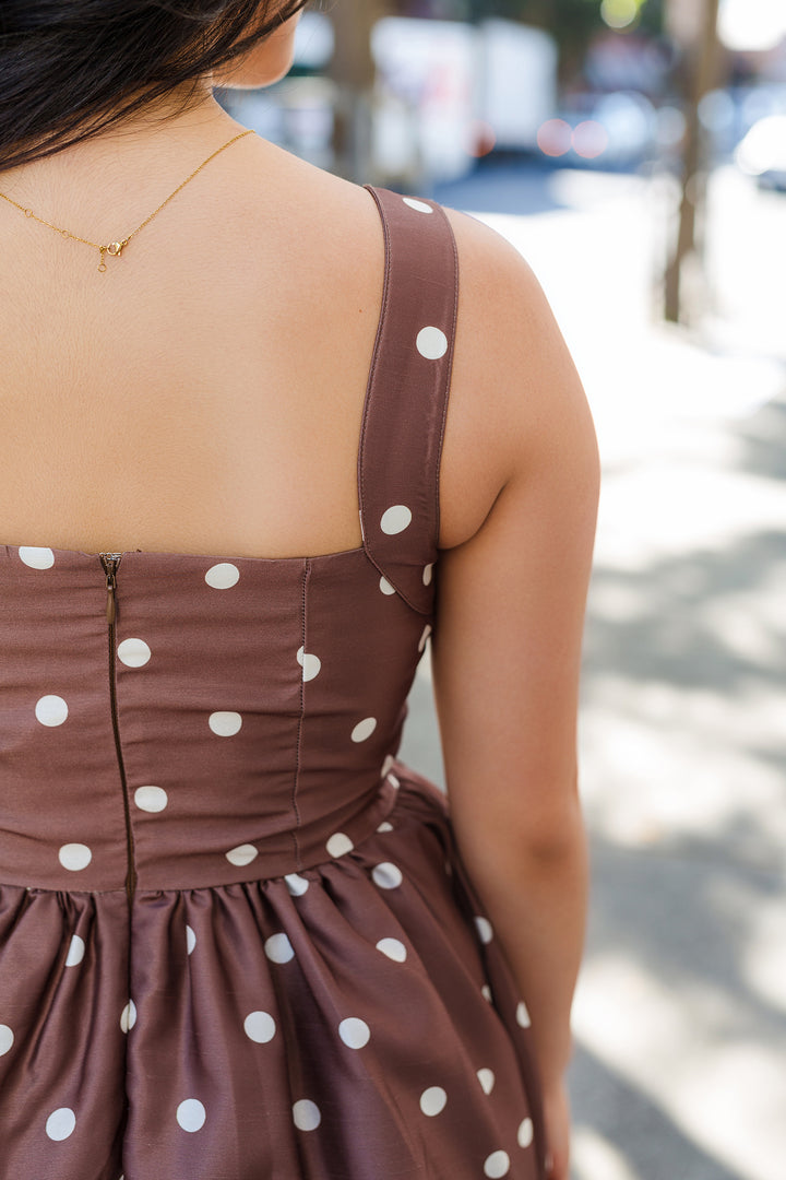 The Connect The Dots Sleeveless Mini Dress