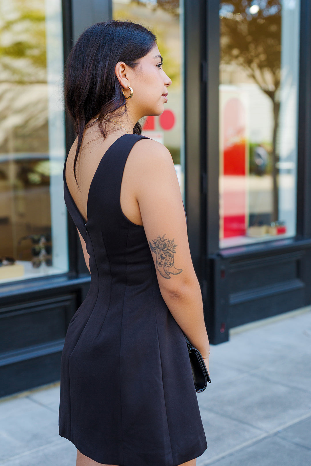 The Simply Stated Mini Dress
