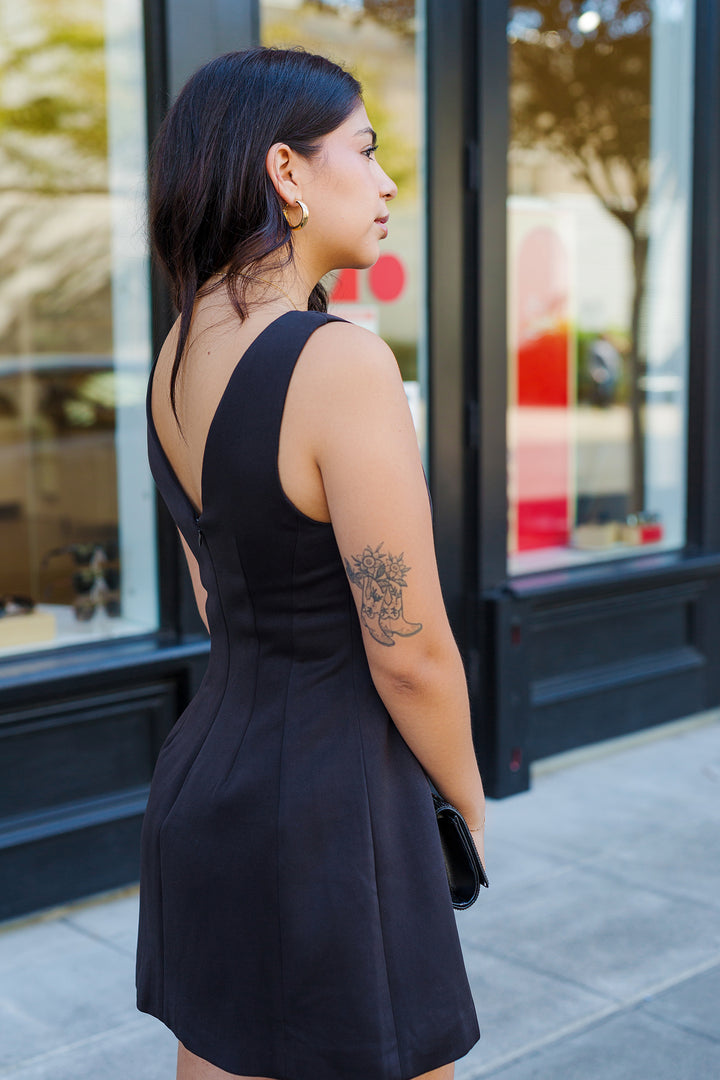 The Simply Stated Mini Dress
