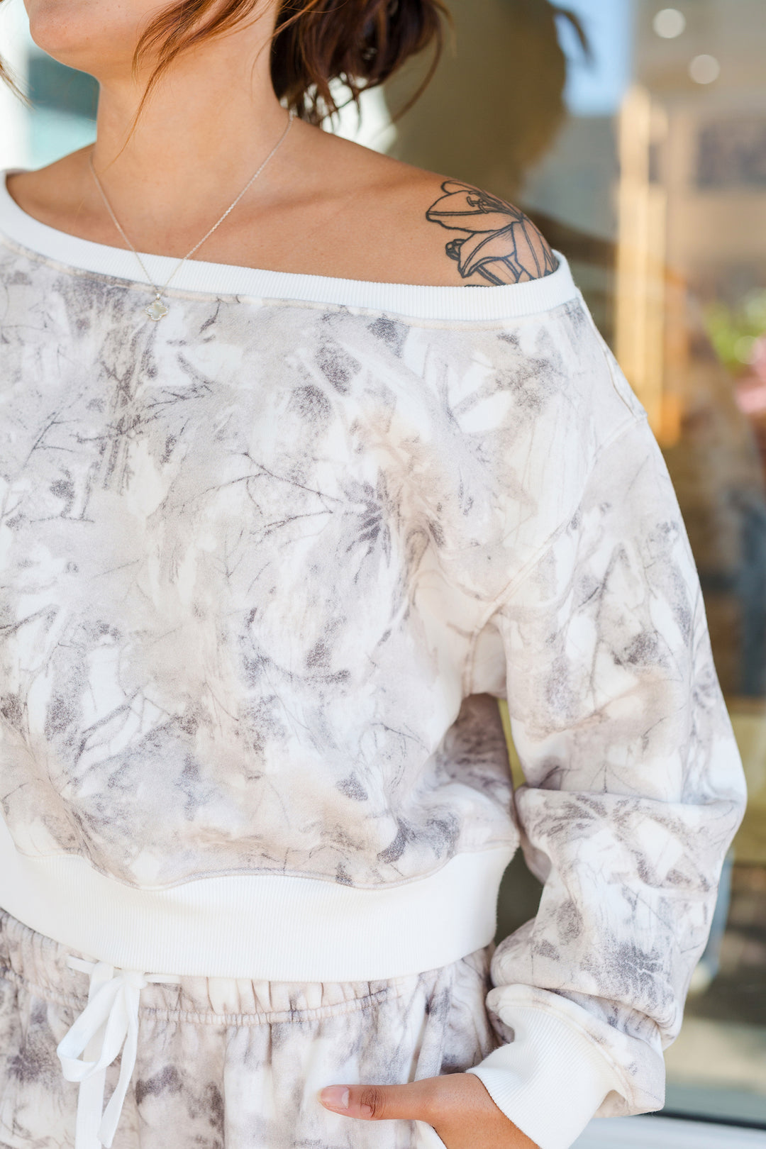 The Hide & Chic Camo Sweatshirt