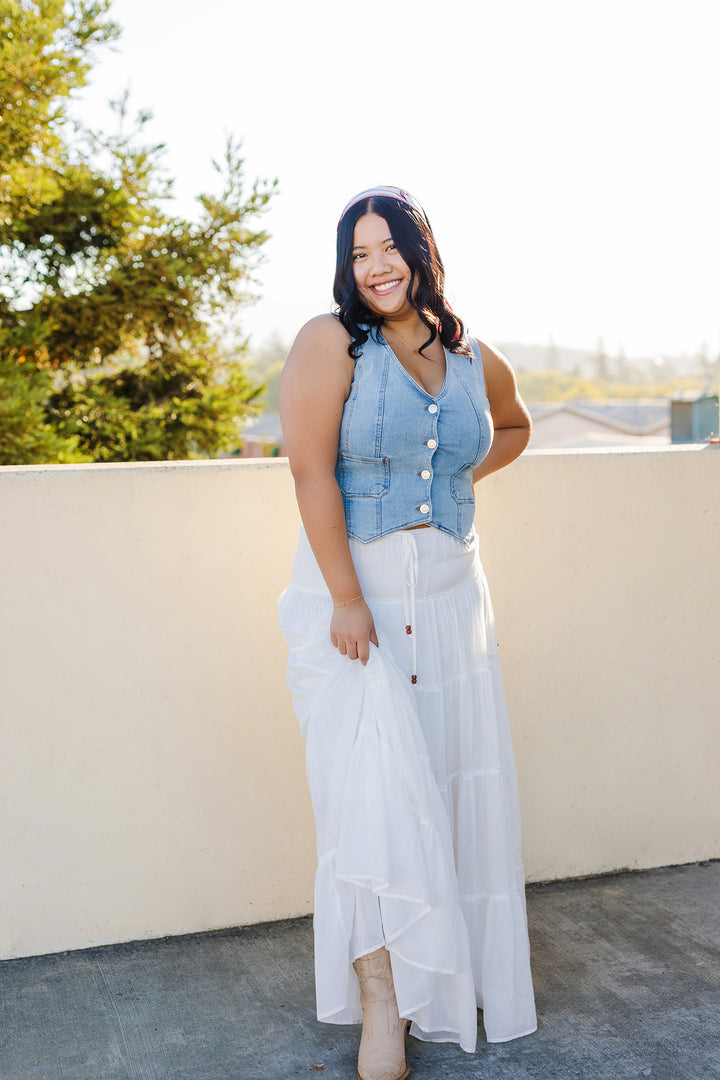 The Denim Darling Vest