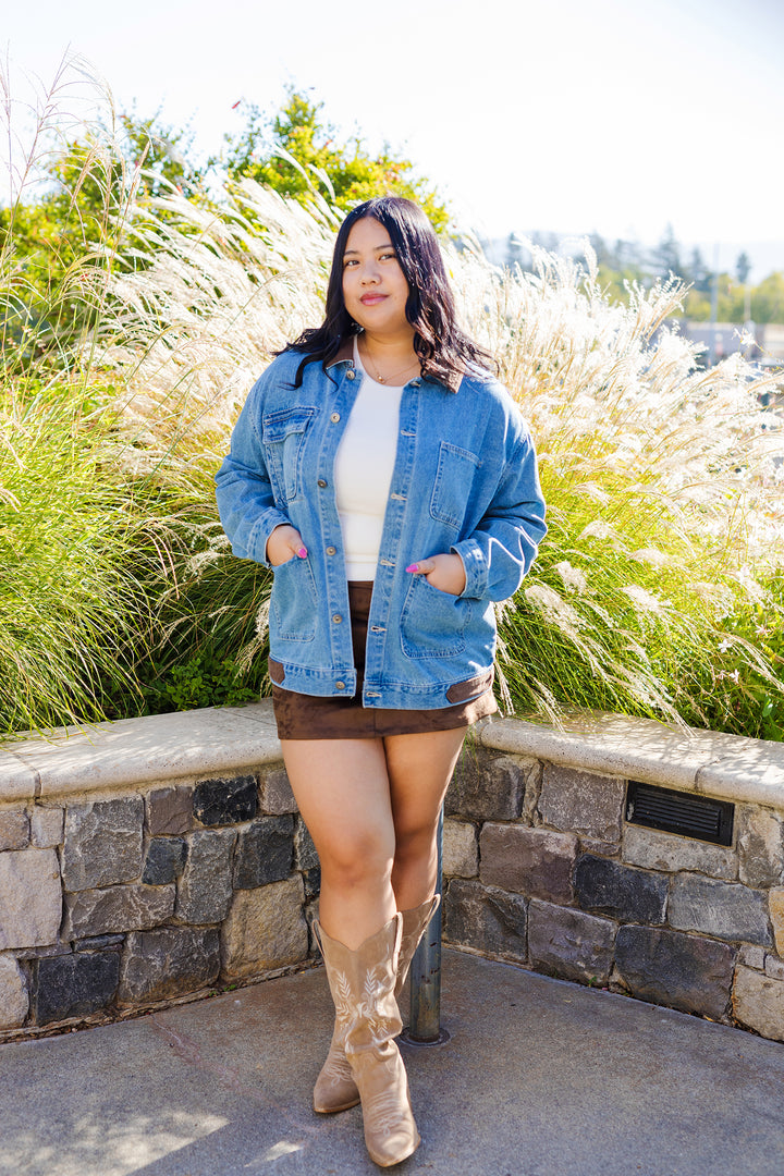 The Jocelyn Denim Barn Jacket