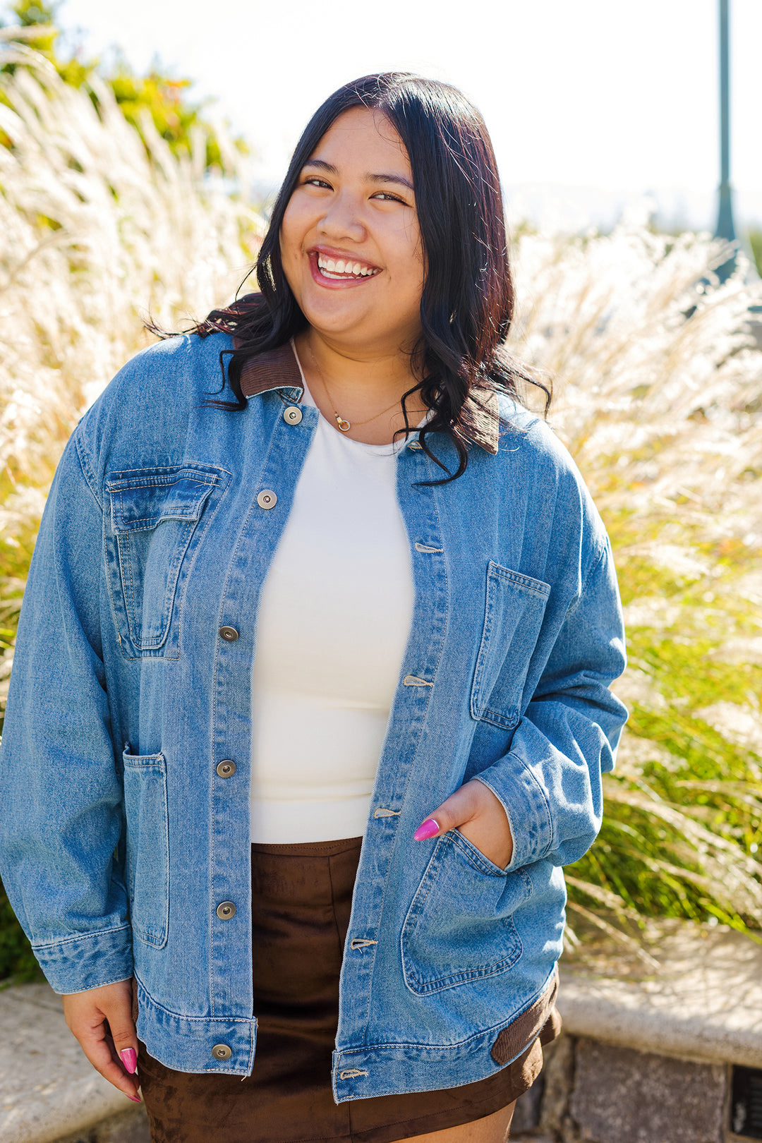 The Jocelyn Denim Barn Jacket