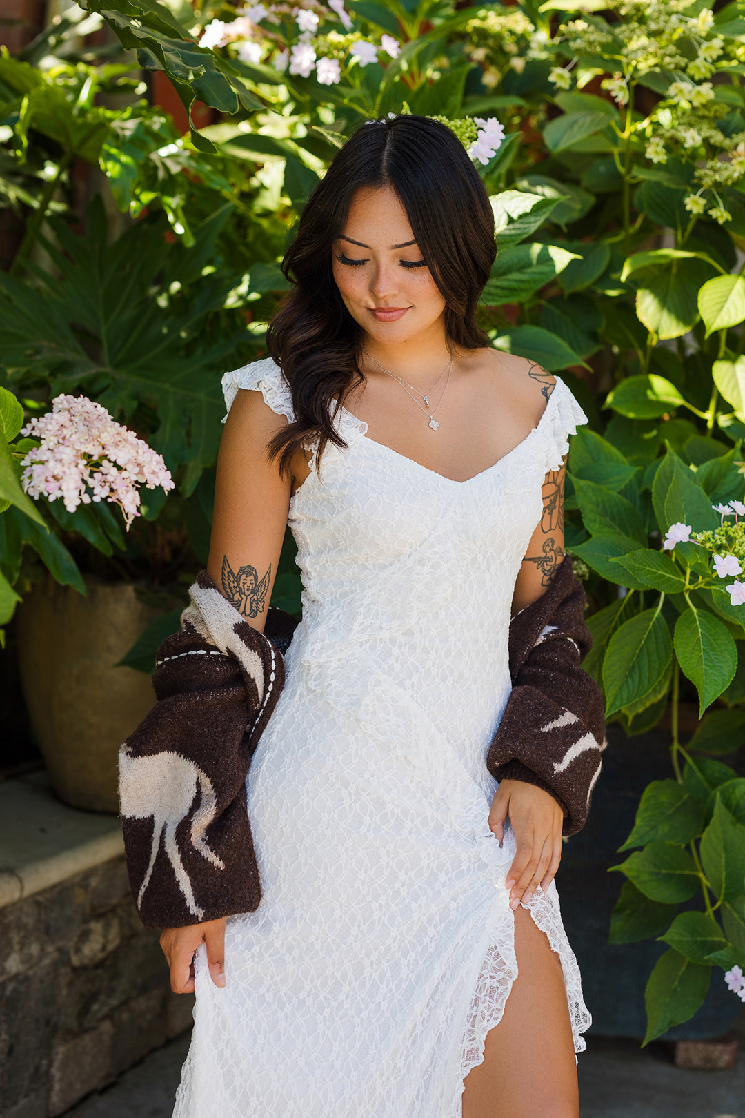 The Love in Layers Lace Maxi Dress