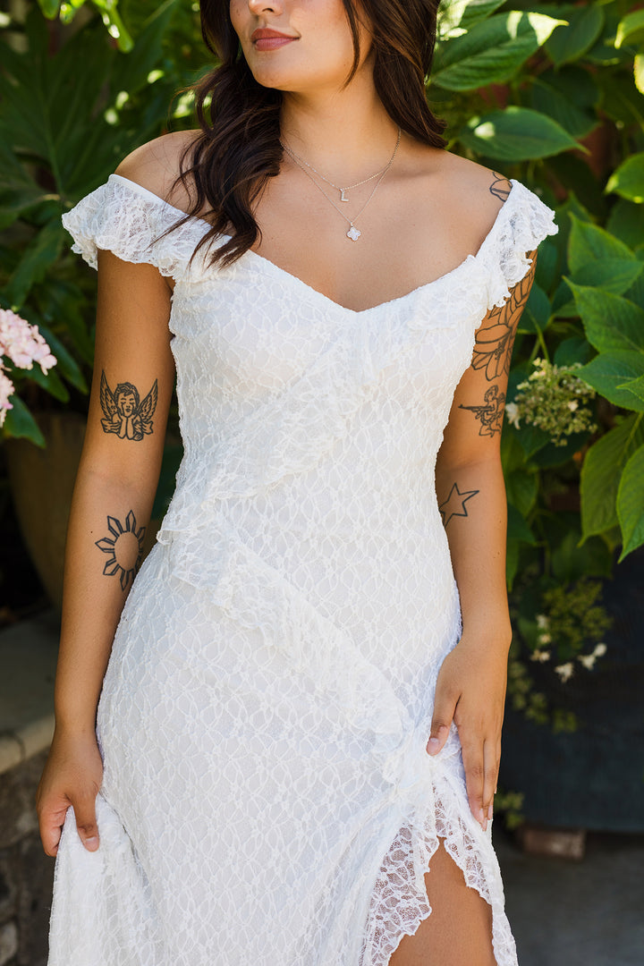 The Love in Layers Lace Maxi Dress