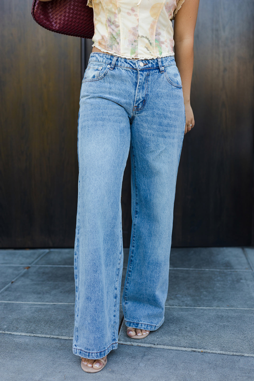 The Betzy Low Rise Baggy Jeans