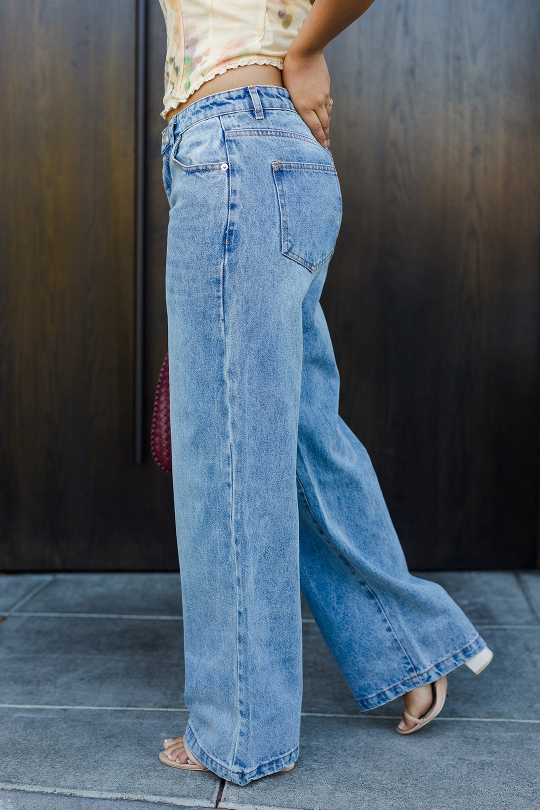 The Betzy Low Rise Baggy Jeans